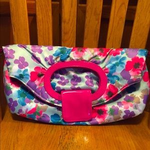 Satin Floral Bag